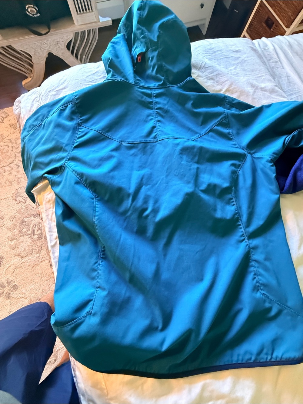 Teal Mens  Hooded Jacket - Patagonia